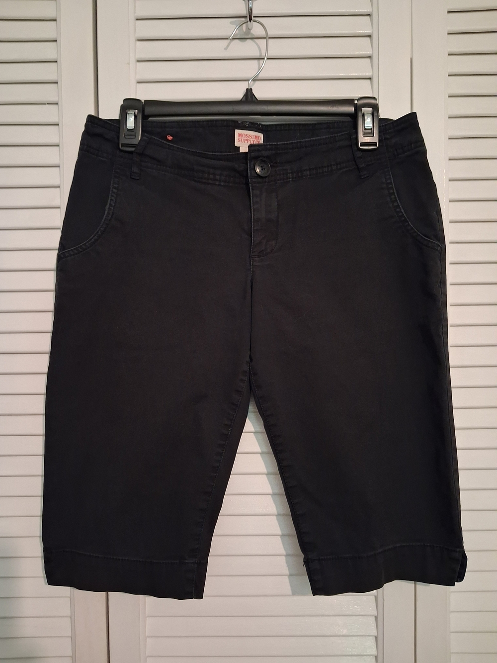 Black Women's Casual Bermuda Shorts
